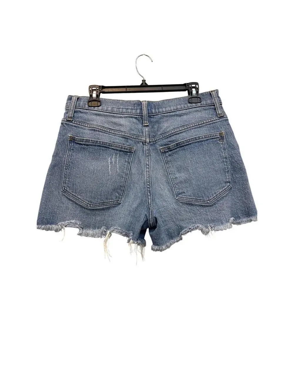 Madewell High Rise Denim Shorts, Light Distressing, Size 30_5